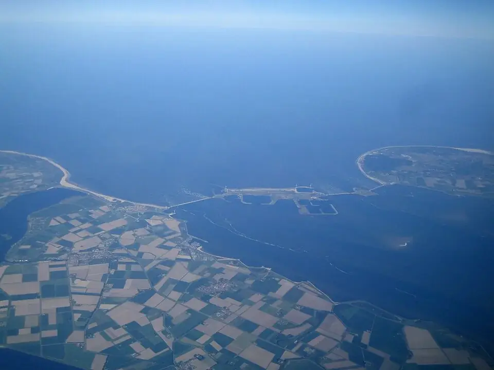 Oosterscheldekering in Zeeland