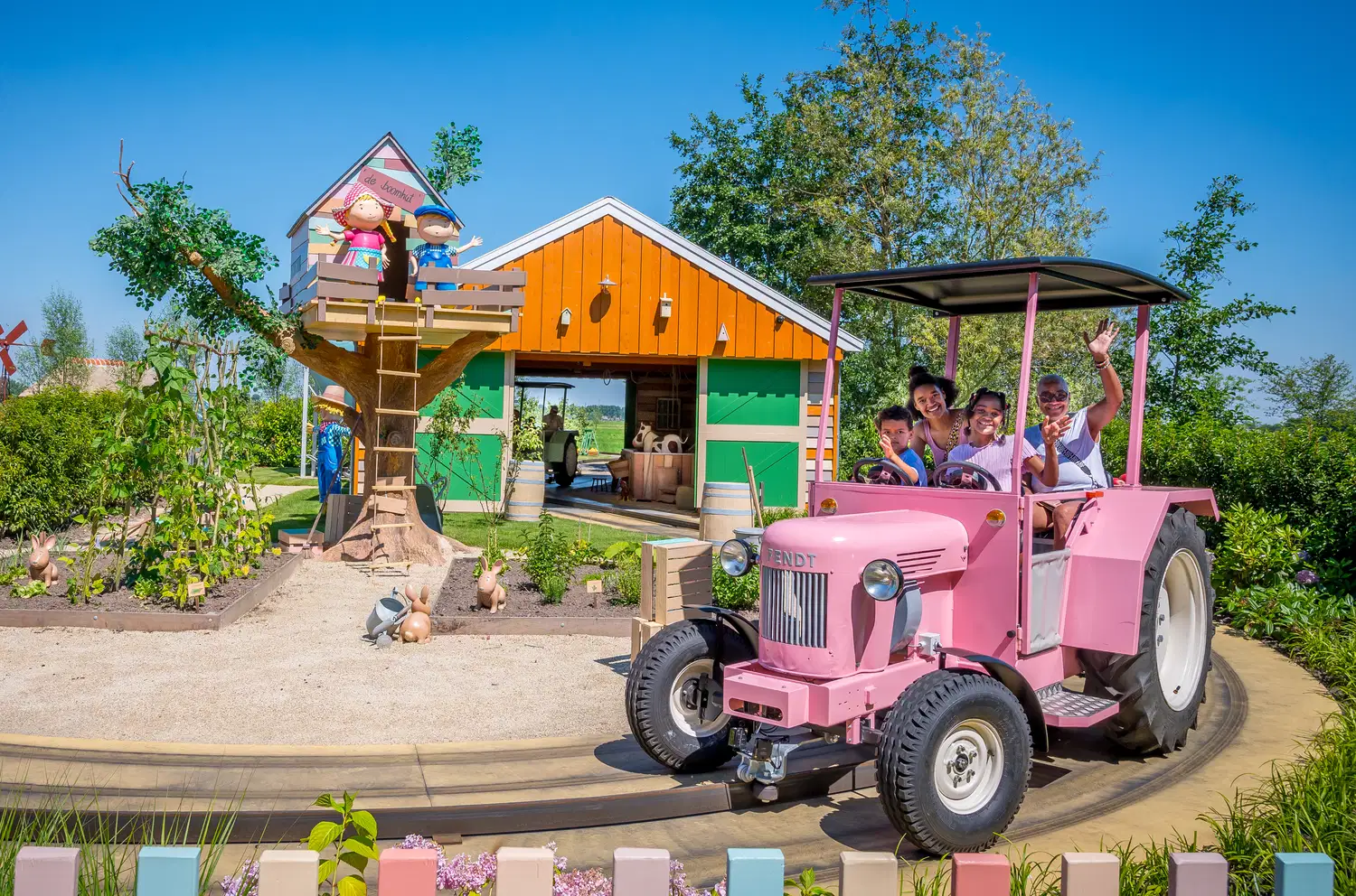 Fien en Teun op de Avonturenboerderij Molenwaard