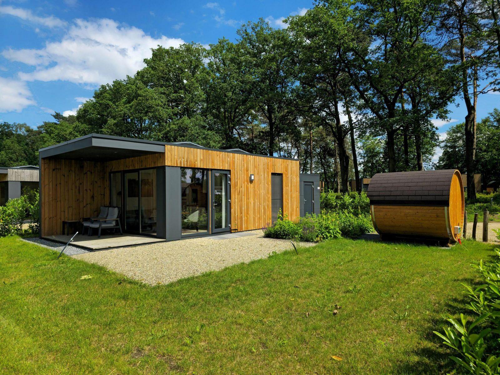 Vakantievilla met privé-sauna in de tuin