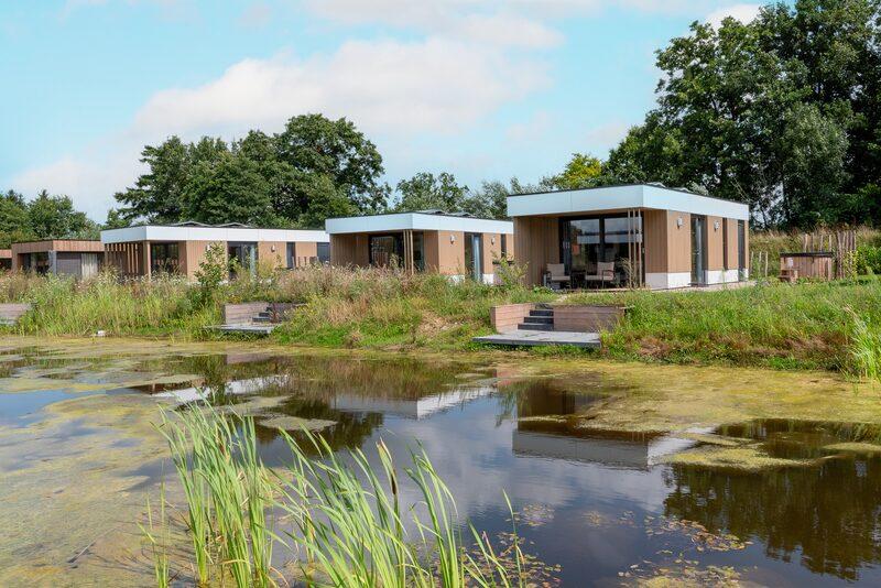 Vakantievilla’s aan de natuurlijke vijver