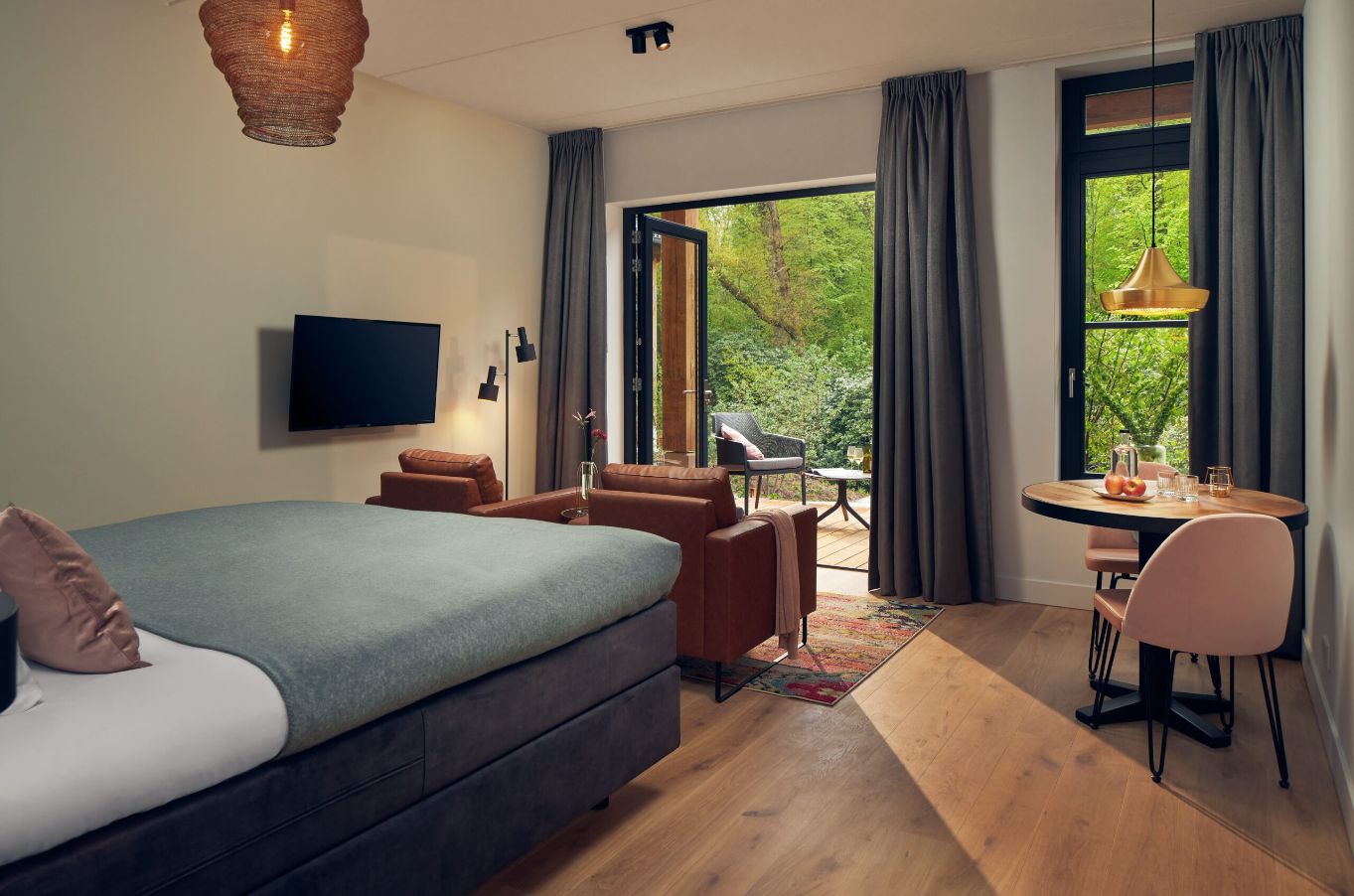 Junior Suite met terras van Hotel Beekhuizen