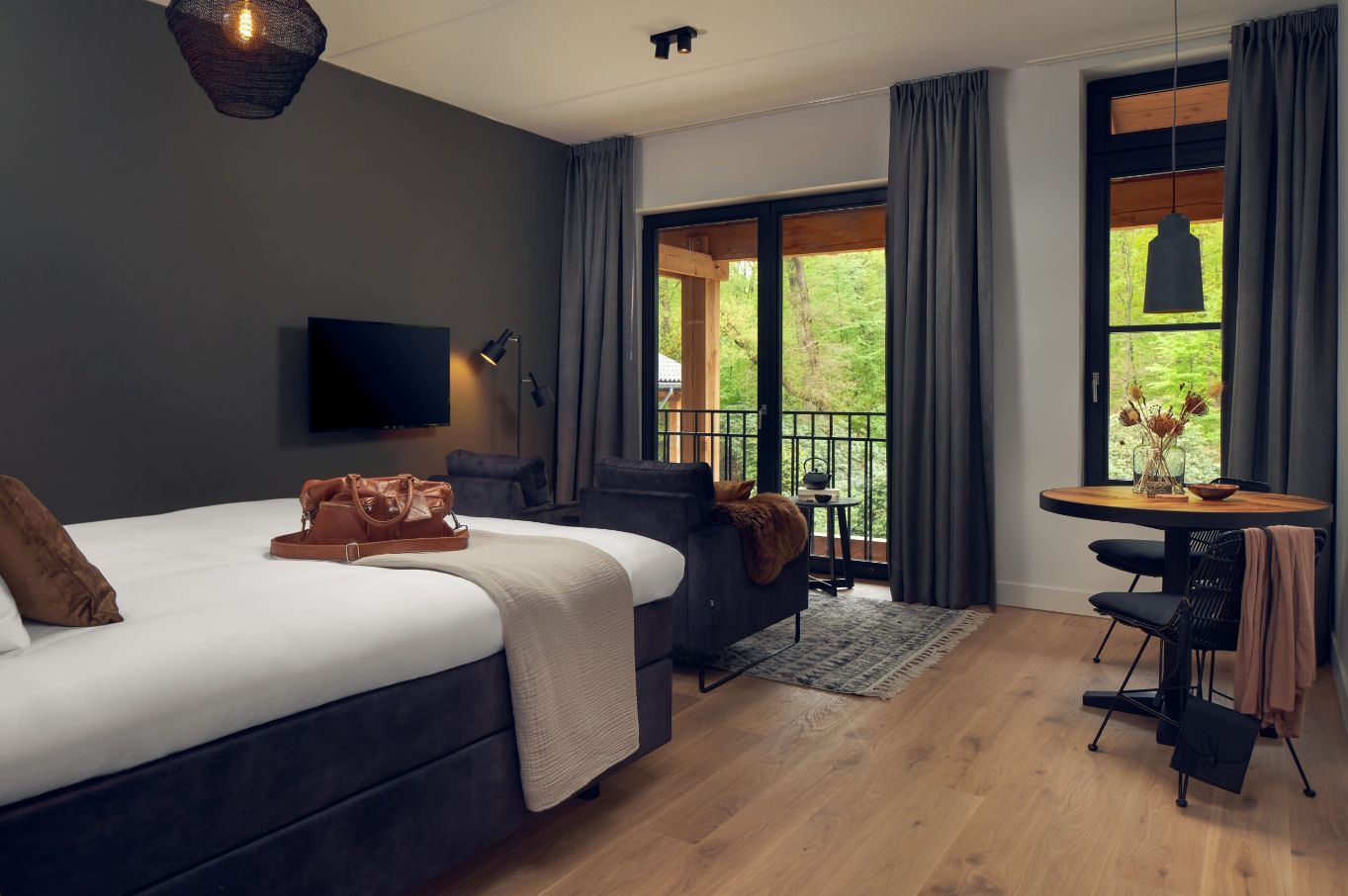 Junior Suite van Hotel Beekhuizen met openslaande deuren