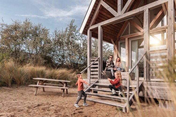 Parkbeeld van Beach Resort Nieuwvliet-Bad; geen specifieke geboekte woning